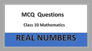 Real numbers MCQS-1 