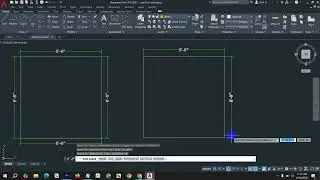 AutoCAD Draw Rectangle with Dimensions