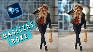 Selective Blur and Bokeh Effect. Adobe Photoshop Tutorial