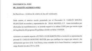 🚨 CASO BARÇA NEGREIRA: EL JUEZ AGUIRRE DA LA RAZÓN AL REAL MADRID CON FREIXA.