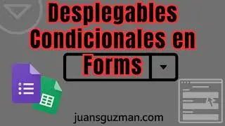 How to create conditional dropdowns in Google Forms!