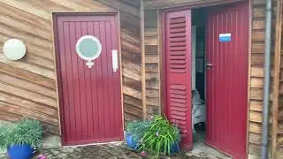 Ayr campsite St Ives Cornwall facilities, heated floors! 