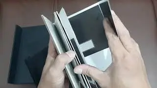 Album Kolase 5R + Box Magnet - Hitam