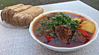 POTATOES with BEEF in a CAULDRON / КАРТОШКА с ГОВЯДИНОЙ в КАЗАНЕ