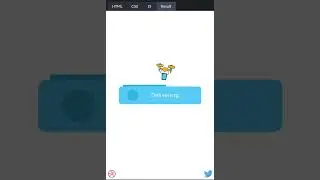 CSS Drone Submit Button Animation