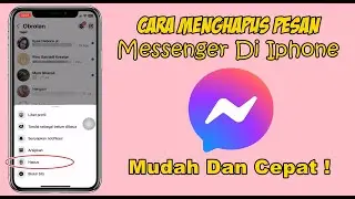 Cara Menghapus Pesan Messenger Di HP Iphone