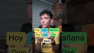 Spanish irregular verbs! Let’s practice their conjunction!