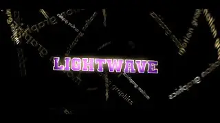 First attempt at a logo in Lightwave 3D
