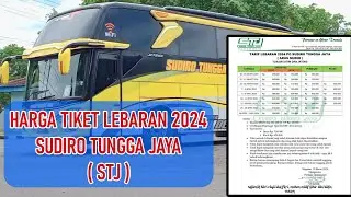 Tarif Lebaran PO STJ 2024
