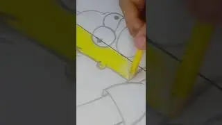 Desenhando Homer Simpson #shorts