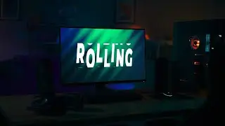 Creating Rolling Text with Gradient Background in Adobe After Effects | Tutorial