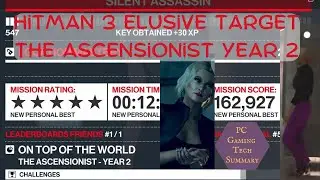 Walkthrough Elusive Target The Ascensionist Year 2 Hitman 3 Trilogy HD in Dubai Game Guide