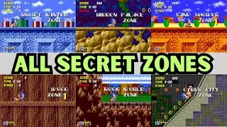 Sonic 2 ALL Hidden Zone Locations | The Secret Zones Guide
