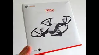Ryze Tello Drone DJI - Intel chip - Unboxing, test, app.