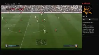 Fifa 17 match mot Valencia Real Madrid