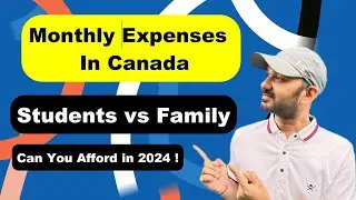 Canada 𝗖 𝗔 में एक महीने का खर्चा !  🇨🇦 ! Students and Family Expenses || Indian Vlogger in Canada ||
