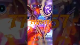 C0 Hu Tao one shot scara #shorts #genshinimpact