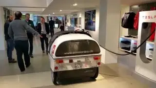 A new Tesla Model / TWIKE selling by Tesla staff
