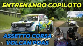 VOLCAN POÁS con COPILOTO REAL - Paolo Diana Fiat 131! / VR