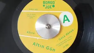 Altın Gün ‎– Goca Dünya - Les Disques Bongo Joe