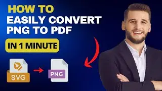 How To Convert SVG to PNG without losing Quality - One Minute Hack!