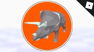 How to get the TRICERATOPS BADGE in FIND THE ANIMALS | Roblox