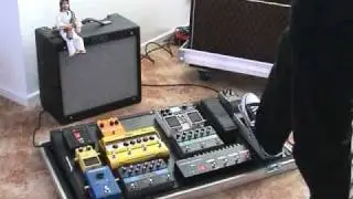 U2 Running to stand still ZooTV version - Pedalboard demo with Shimmer