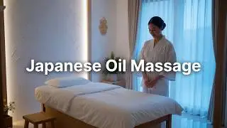 ASMR Japanese Massage Therapy, Spa Experience Relaxation,Japanese  oil massage