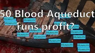 [3.0] 50 Blood Aqueduct runs profit? Hardcore grind show ep. 1 (Tabula rasa, Humility cards)