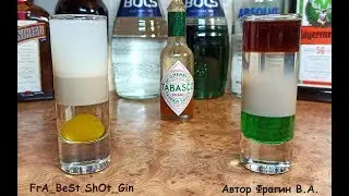 Как сделать Коктейль Александр Шот и Мираж (Alexander Shot and Mirage)