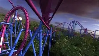 Banshee OnRide POV - King Island - Inverted Coaster 2014