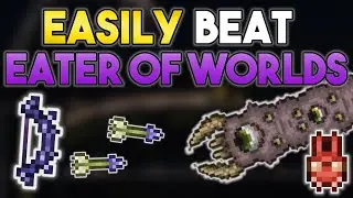 How to EASILY beat the Eater of Worlds in Master Mode! | Terraria 1.4: Master Mode Boss Guide