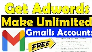 How to get Google Adword unlimited Gmail free trick 2021-//- online Trick ads