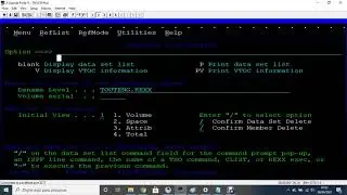 REXX PGM 02 Say Something & MainMenu