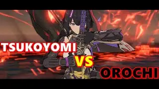 EPIC SCENE||Tsukoyomi vs Orochi - AETHER GAZER