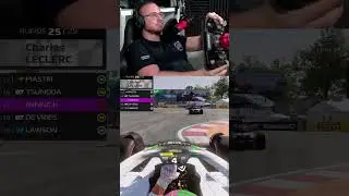 Crash in der Wall of Champions F1 23 #viral #shorts #racing #funny #gaming #video #simracing #crash