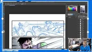 Drawing Gunship Thunderpunch. Making a Synthwave album. And the ART BOOK IS HERE!