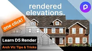 How to Render Elevations and Floor Plans in D5 Render Guide