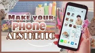 ⭐HOW to have an AESTHETIC PHONE EASY (Android) + KPOP inspired (Huawei) ⭐