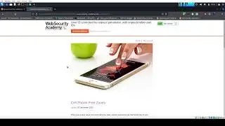 User ID controlled by request parameter, with unpredictable user IDs -- Port Swigger Academy