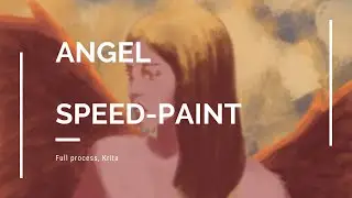 Angel Digital Painting Time-lapse Speed Paint