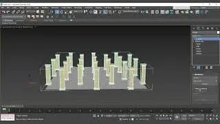 3ds Max 2023 | Array Modifier, Pivot Toolbar, Spline Extrude & Auto Backup Toolbar