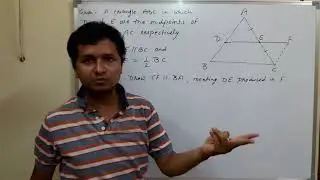Midpoint theorem I Class 9 I Quadrilaterals I Theorems