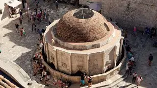 BIG AND LITTLE ONOFRIO FOUNTAINS: DUBROVNIK, CROATIA! (4K)