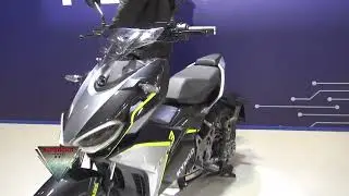 2022 Kymco iOneX Super 9 Electric Scooter   Walkaround EICMA 2021 Milano Fiera Rho