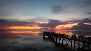 Crystal Beach pier fly over