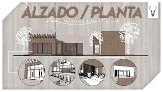 Lamina arquitectónica | Photoshop para arquitectos | Imagina 3D