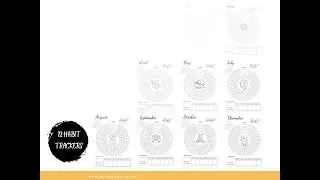 Spring Coloring Planner, PRINTABLE, Daily Planner, Monthly Planner, Weekly Planner, Project Planner