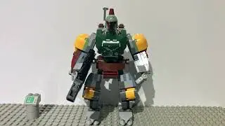 LEGO Star Wars 75369 Boba Fett Mech Stop Motion Build