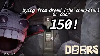 Dying from dread on door 150 -// roblox Doors level 2 // ft: grumble xwx